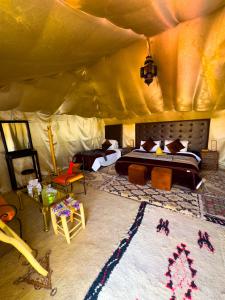 Posezení v ubytování Authentic Luxury Camp