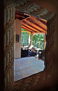 A seating area at Panorama Apartments and Studios