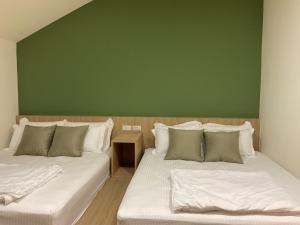 Voodi või voodid majutusasutuse 內之島旅宿 House toas
