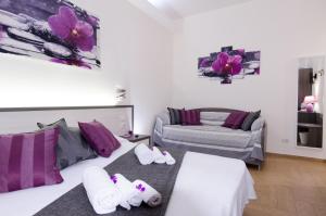Posezení v ubytování Gemme Di Roma Accomodation