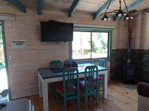 Μια τηλεόραση ή/και κέντρο ψυχαγωγίας στο Cabaña Osanvile