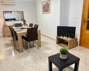 TV a/nebo společenská místnost v ubytování CaTere Estancia Bocairent