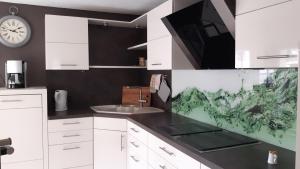 Kuchyň nebo kuchyňský kout v ubytování Altstadt Ferienhaus