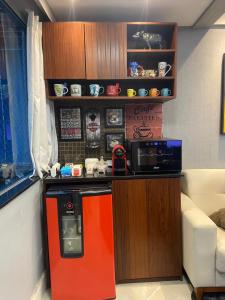 Η κουζίνα ή μικρή κουζίνα στο Luxury Apartment in the Heart of Belém - COP 30 +12 φωτογραφίες