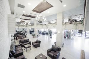 Χώρος καθιστικού στο Bethlehem Hotel