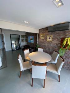 Posezení v ubytování Apartamento alto padrão em Belém