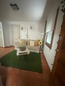 Posezení v ubytování Un rincon en barraña