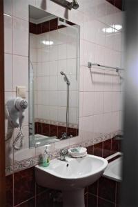 Koupelna v ubytování Hotel Lukács Superior