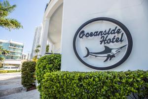 Certifikát, hodnocení, plakát nebo jiný dokument vystavený v ubytování Oceanside Hotel and Suites