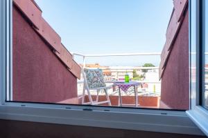 A balcony or terrace at Casa de Playa en Somo Centro