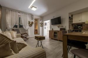 Kuchyňa alebo kuchynka v ubytovaní Apartment Sen