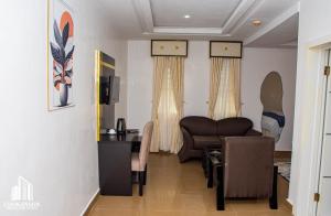 Zona d'estar a Udokanson Hotel And Suites