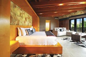 Parra del Valle Hotel Boutique的休息区