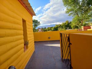 Balkón nebo terasa v ubytování Luminares