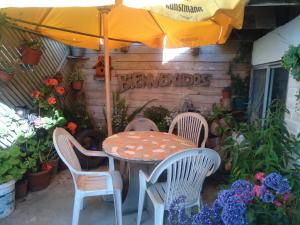 Patio nebo venkovní prostory v ubytování Cabañas Mirador de Soledad
