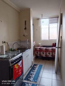 Kuchyň nebo kuchyňský kout v ubytování Buen descanso en vacaciones + 1 fotografie