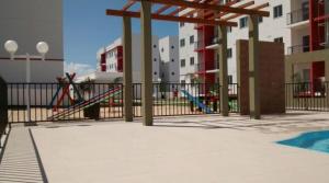 Ο χώρος παιχνιδιού για παιδιά στο Apartamento Completo 2 Quartos