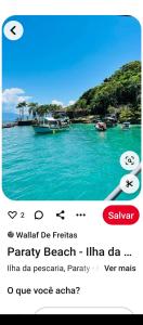 Afbeelding uit fotogalerij van Visitando as Praias e ilha de Paraty in Paraty