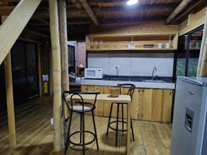 Cucina o angolo cottura di Glamping Manzara