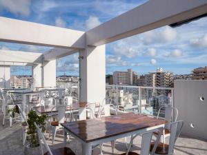 Un balcón o terraza en Glory island okinawa SOBE