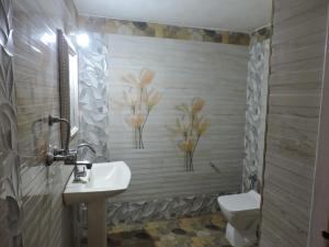 Koupelna v ubytování Zappia Cove Resort Palolem