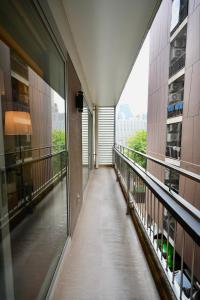 Balkoni atau teres di Baan Sukhumvit14