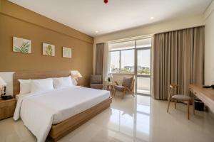 Posteľ alebo postele v izbe v ubytovaní The HUB Hotel - Airport