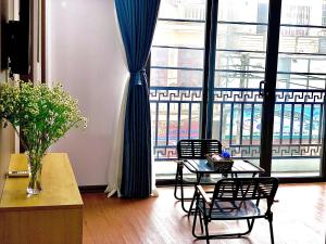 Posezení v ubytování Sapa Grand Blue Hotel