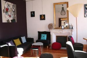 Hotel Spa Azteca Barcelonnette休息區