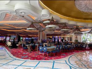 Et kasino i lejligheden eller i nærheden