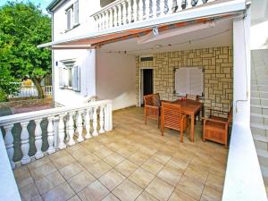 Balkón nebo terasa v ubytování Apartment in Seline near Paklenica Park