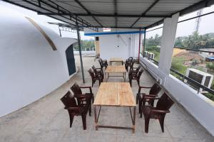 Balkón nebo terasa v ubytování JK Residency + 18 fotografií