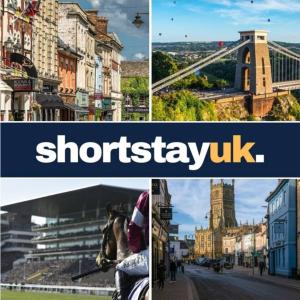 kolaż zdjęć miasta Shoreditch w obiekcie Deacon Street-3 Bedroom, Sleeps 7, Long Stay Disc, Parking w mieście Swindon