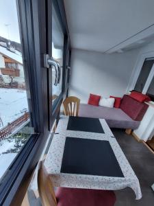 Posedenie v ubytovaní Ferienwohnung Pramstaller