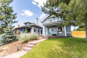 Bygningen som feriehuset ligger i