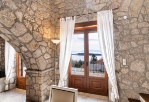 Balkón alebo terasa v ubytovaní Villa Galini
