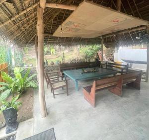 Patio nebo venkovní prostory v ubytování Chilli Croc CoLiving Hiriketiya