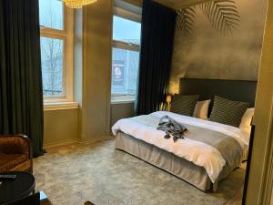 Letto o letti in una camera di Hotell Onyxen, boutique- & lifestyle, Adults Only