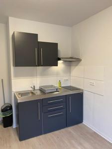Kuchyň nebo kuchyňský kout v ubytování Hildesheim Pepperworth