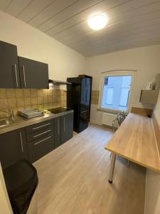 Kuchyň nebo kuchyňský kout v ubytování Hildesheim Pepperworth