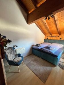 Voodi või voodid majutusasutuse Chalet Bergdoktor toas