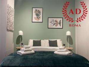 A bed or beds in a room at 111 ColaDiRienzo Rooms - by AD Roma