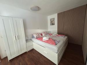 Postelja oz. postelje v sobi nastanitve Apartment Leitn