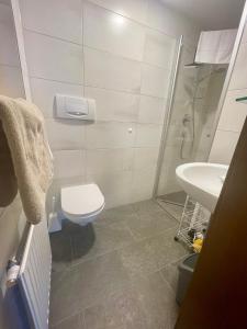 Koupelna v ubytování Haus Gröblacher