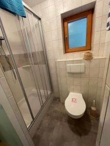 Koupelna v ubytování Haus Gröblacher