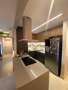Dapur atau dapur kecil di Luxury Apartment at Umarizal COP30