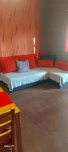 Postel nebo postele na pokoji v ubytování Corner Apartman Siófok