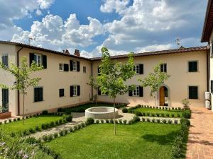 Zahrada ubytování Borgo dei Rosai