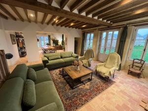 Posezení v ubytování Maison de campagne - St Céneri - Alpes Mancelles