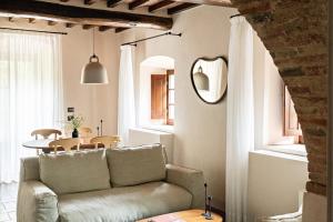 Istumisnurk majutusasutuses Pieve Aldina Relais & Châteaux